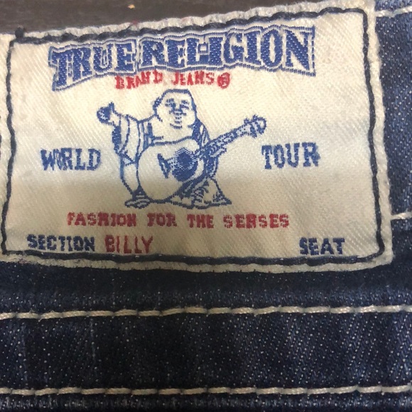 True Religion Woman 27 World Tour Billy Dark Wash - Picture 4 of 7
